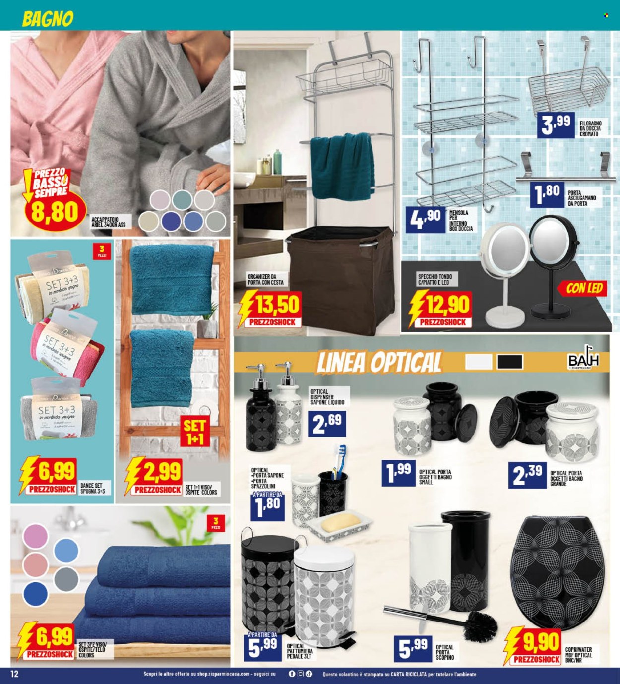 Leták Risparmio Casa Megastore - 7.8.2024 - 24.8.2024. Strana 12