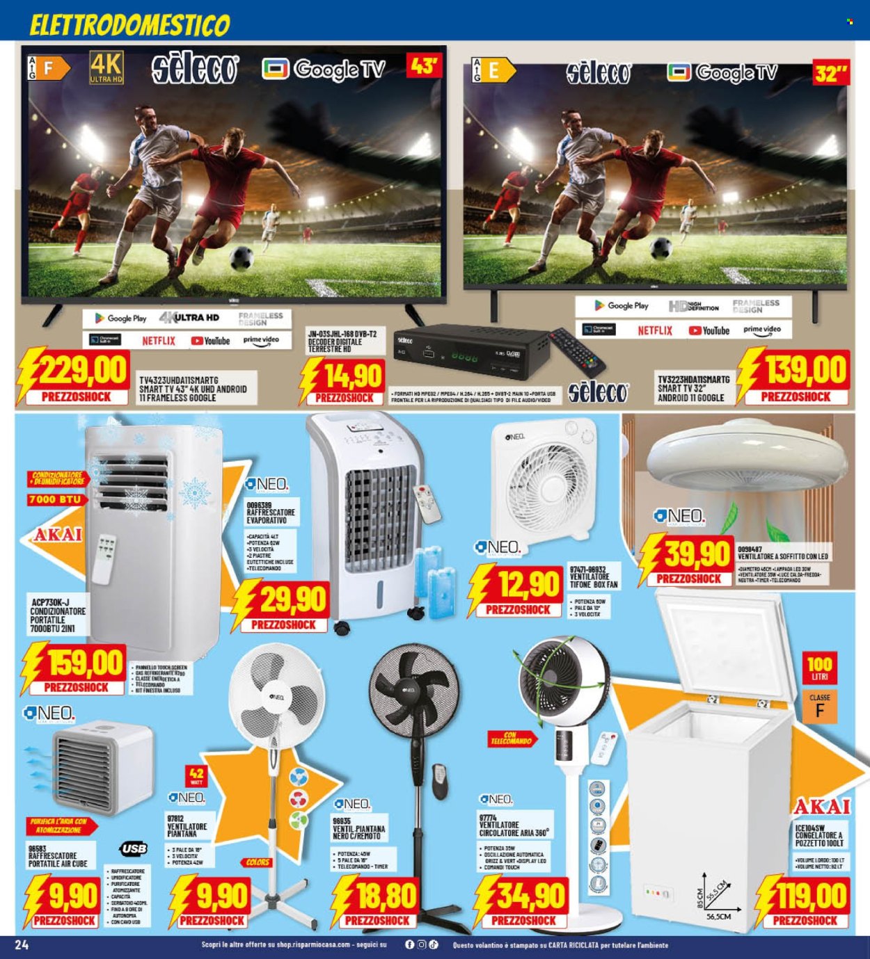 Volantino Risparmio Casa Megastore - 7/8/2024 - 24/8/2024. Pagina 24
