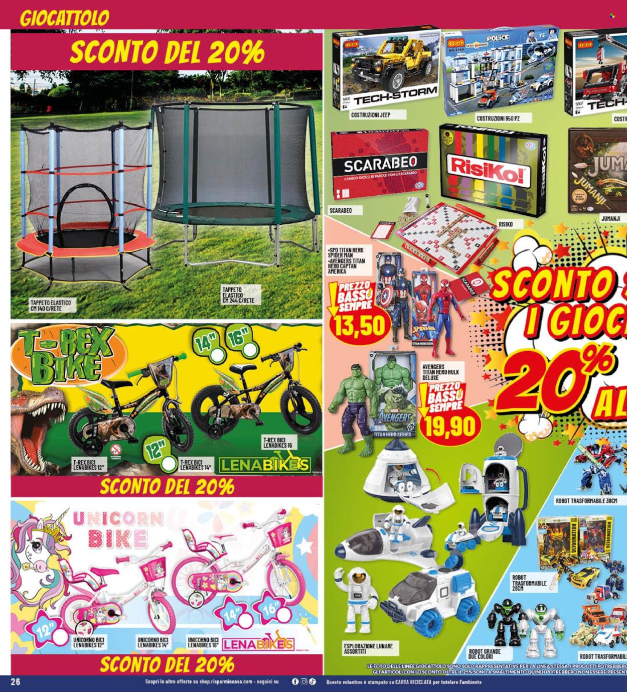 Leták Risparmio Casa Megastore - 7.8.2024 - 24.8.2024. Strana 26