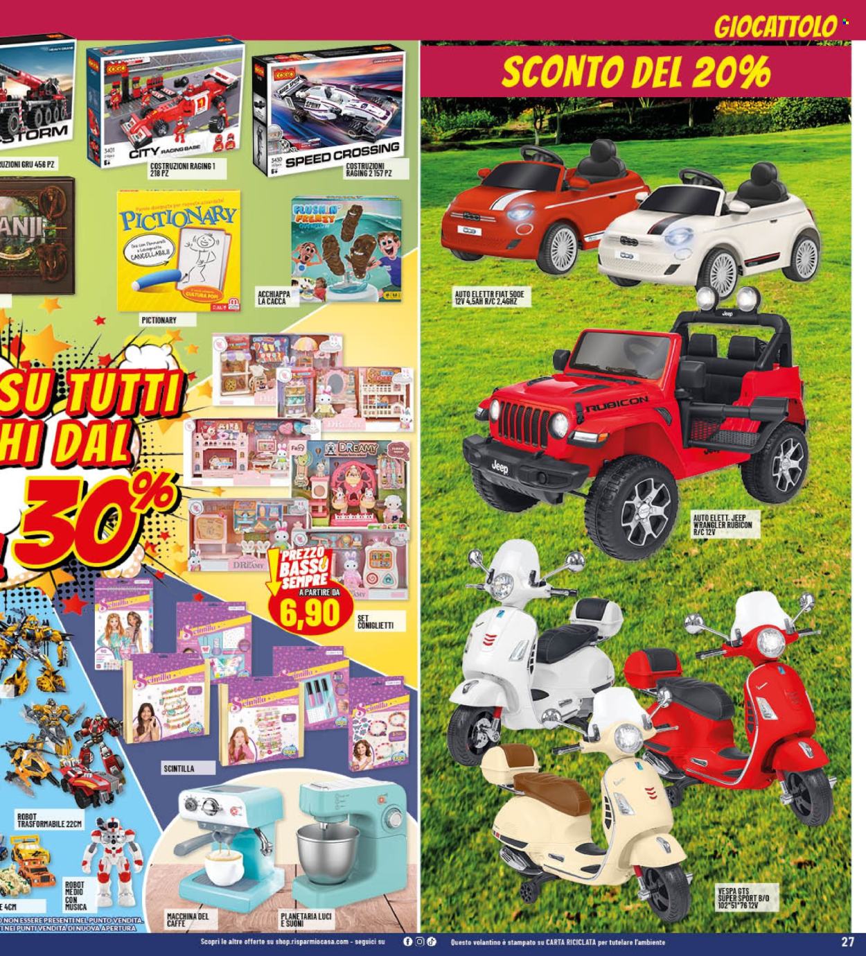 Volantino Risparmio Casa Megastore - 7/8/2024 - 24/8/2024. Pagina 27