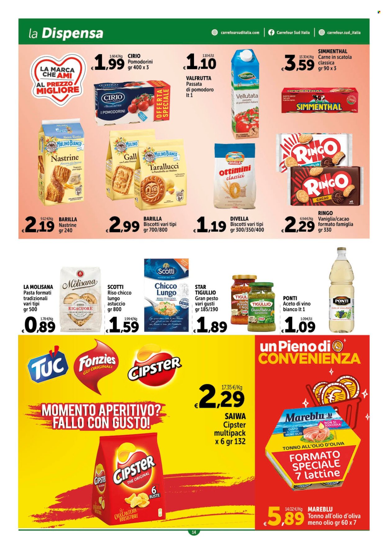 Volantino Carrefour - 15/8/2024 - 28/8/2024. Pagina 14