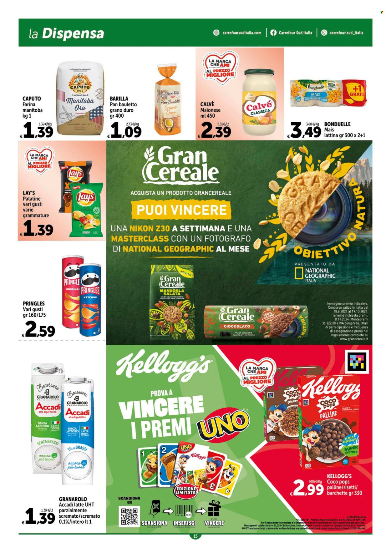 Volantino Carrefour - 15/8/2024 - 28/8/2024. Pagina 15