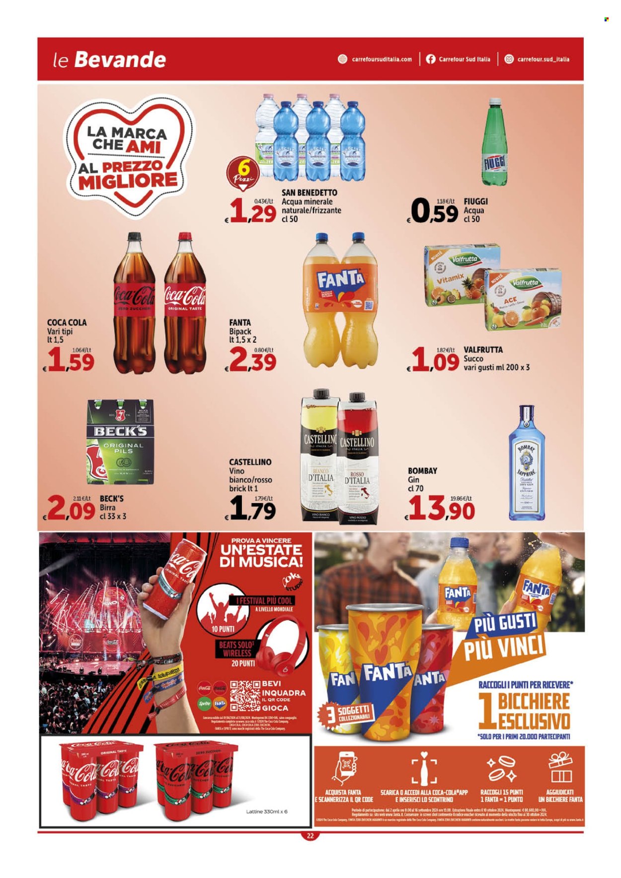 Volantino Carrefour - 15/8/2024 - 24/8/2024. Pagina 22