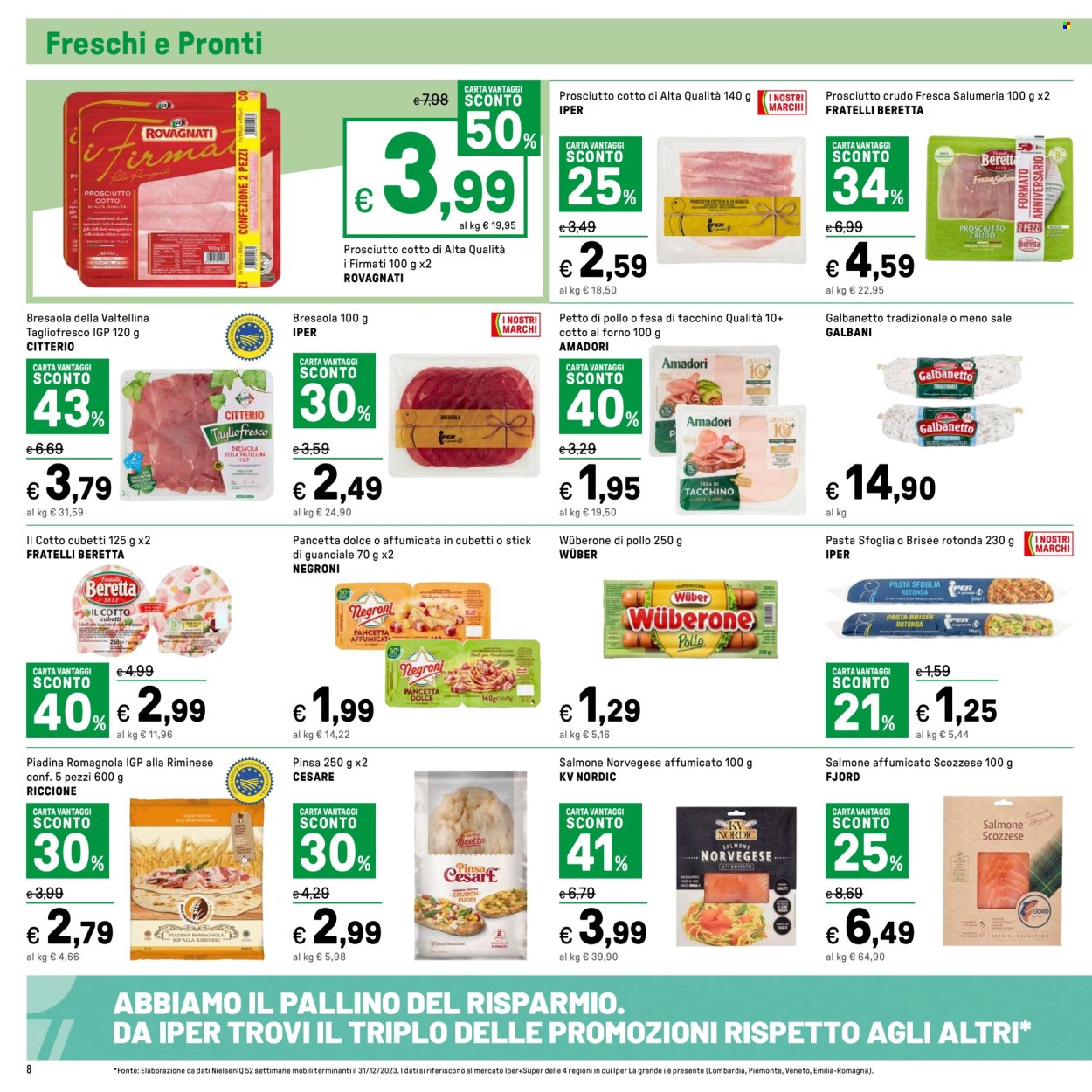 Volantino Iper, La grande i - 16/8/2024 - 25/8/2024. Pagina 8