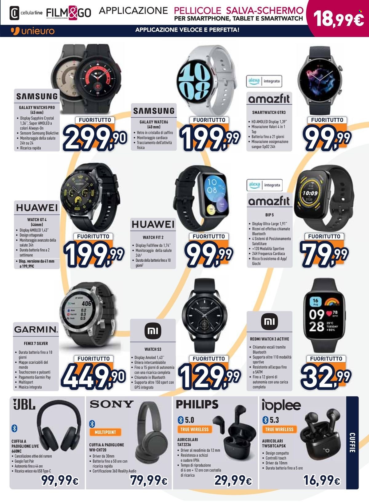 Volantino Unieuro - 14/8/2024 - 22/8/2024. Pagina 7