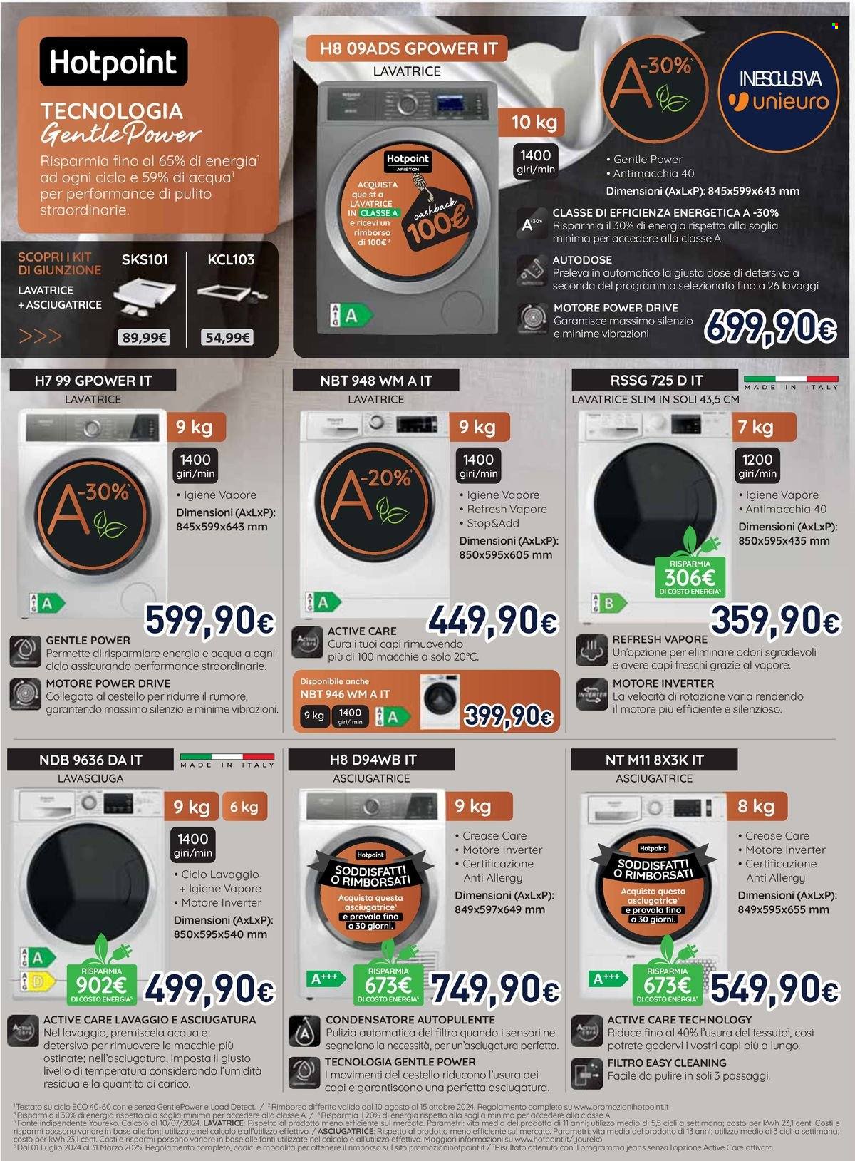 Volantino Unieuro - 14/8/2024 - 22/8/2024. Pagina 33