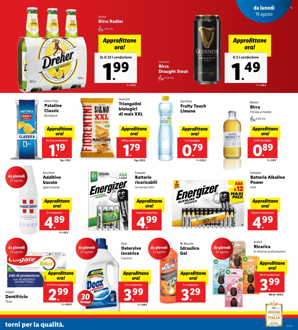 Volantino Lidl - 19/8/2024 - 25/8/2024. Pagina 15
