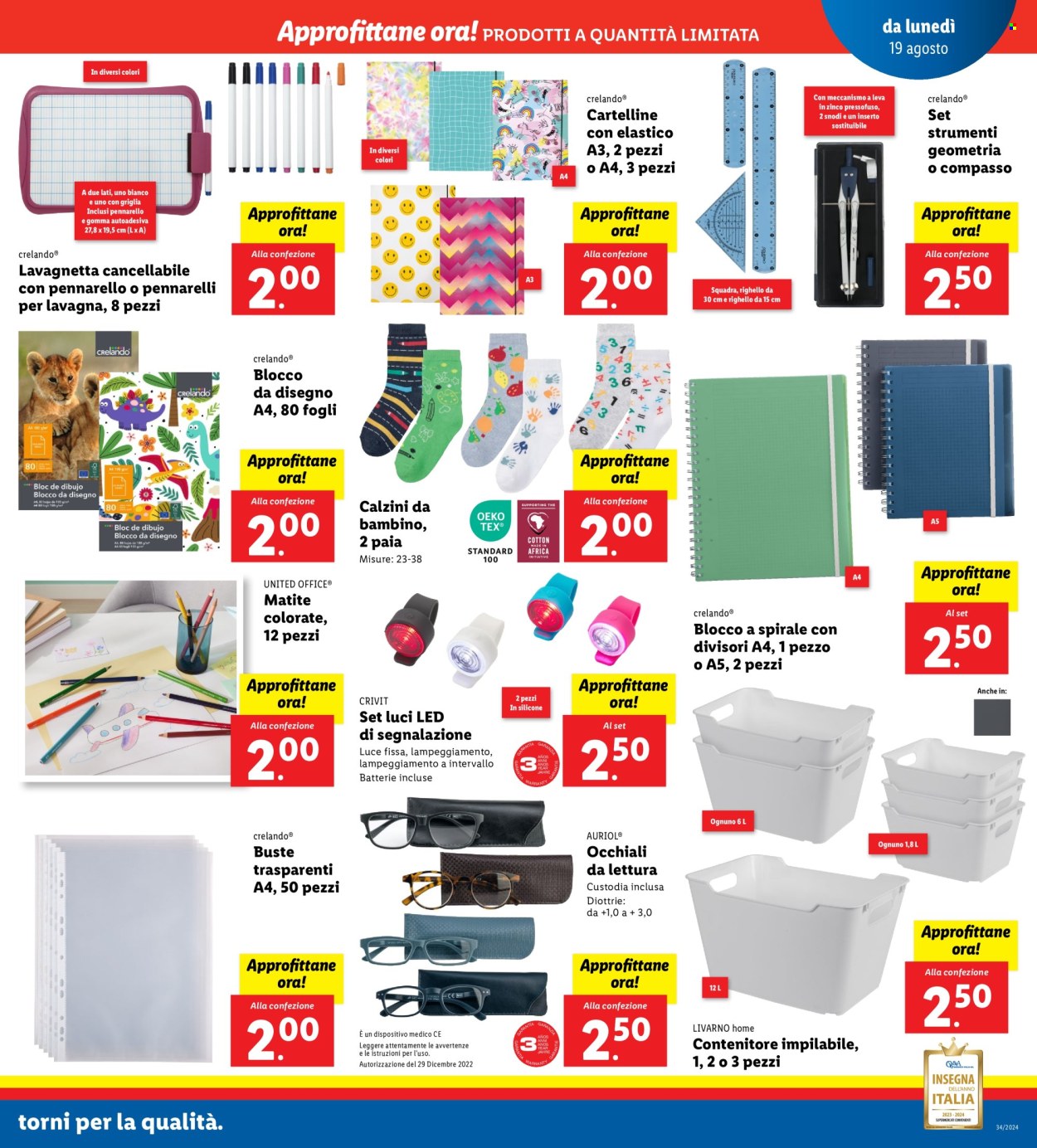 Volantino Lidl - 19/8/2024 - 25/8/2024. Pagina 21