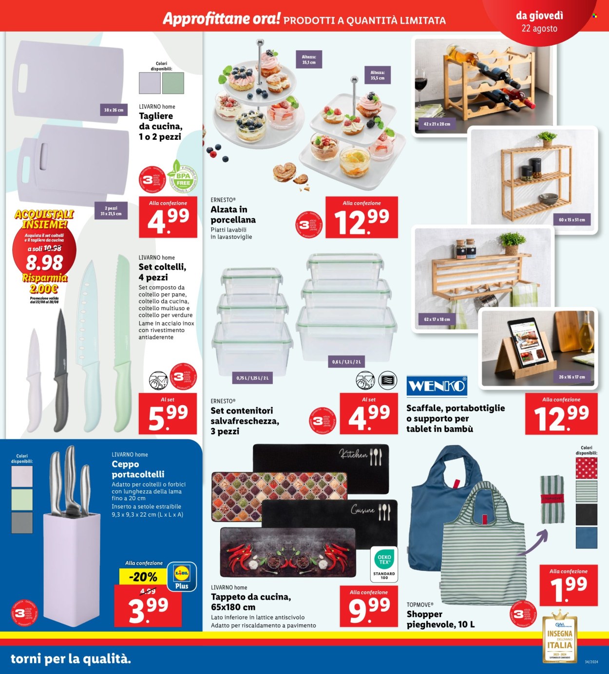 Volantino Lidl - 19/8/2024 - 25/8/2024. Pagina 31