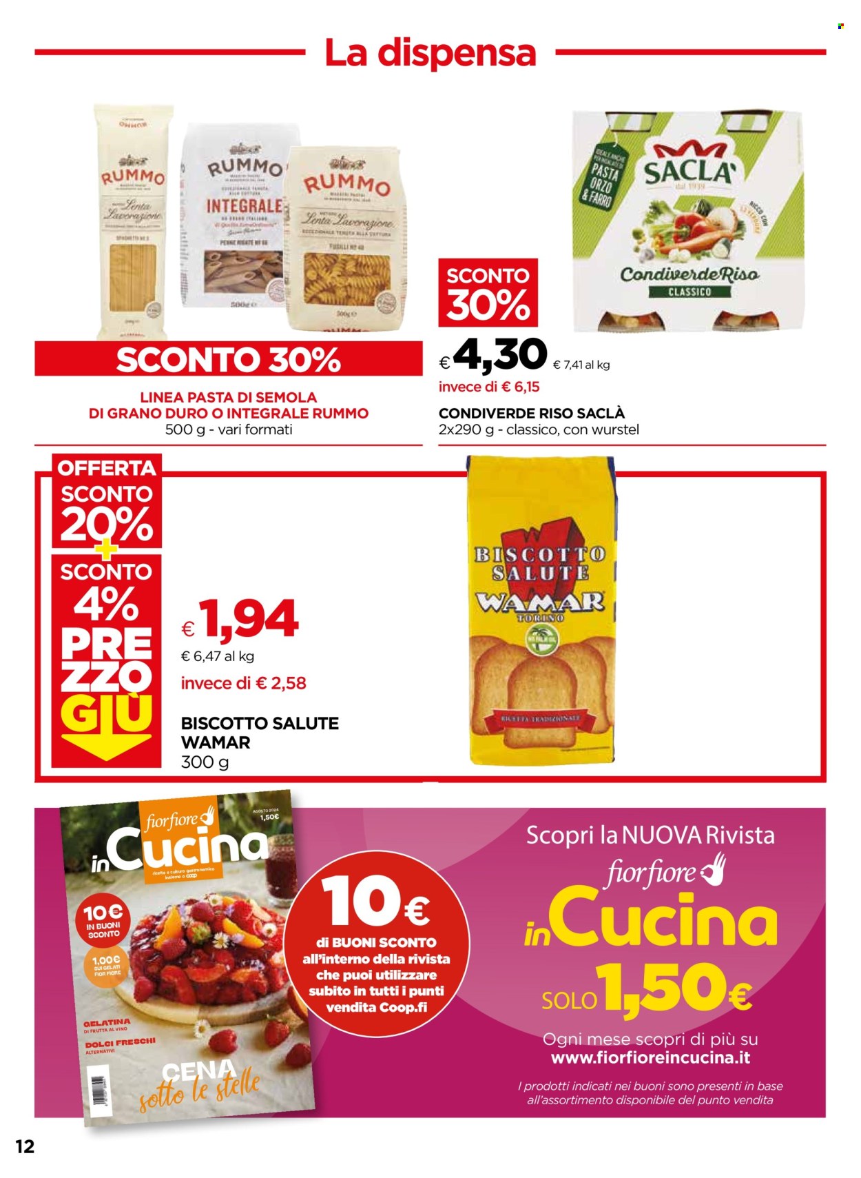 Leták Coop - 13.8.2024 - 28.8.2024. Strana 12