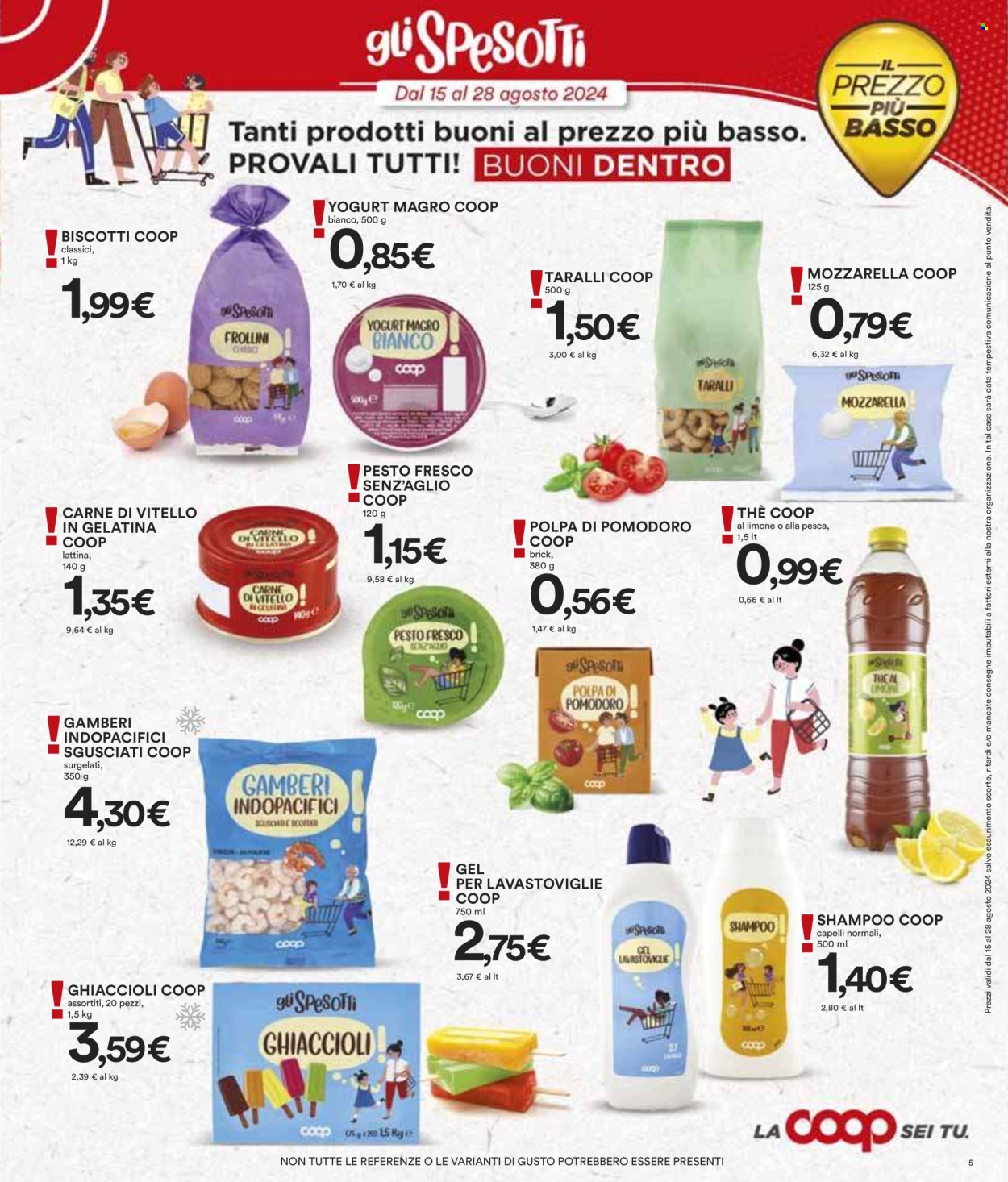 Leták Coop - 15.8.2024 - 28.8.2024. Strana 5