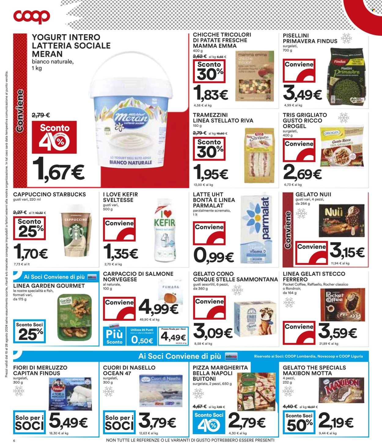 Leták Coop - 15.8.2024 - 28.8.2024. Strana 6