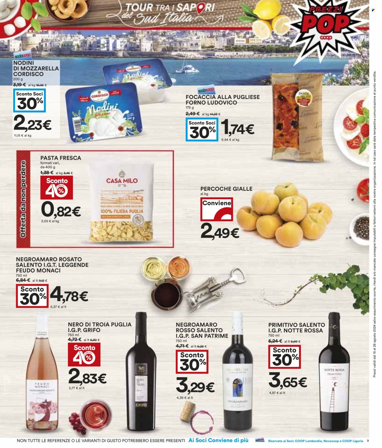 Leták Coop - 15.8.2024 - 28.8.2024. Strana 9