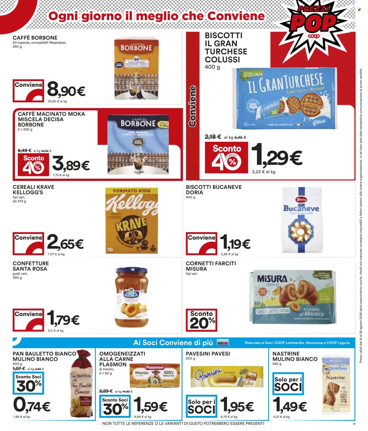Leták Coop - 15.8.2024 - 28.8.2024. Strana 11