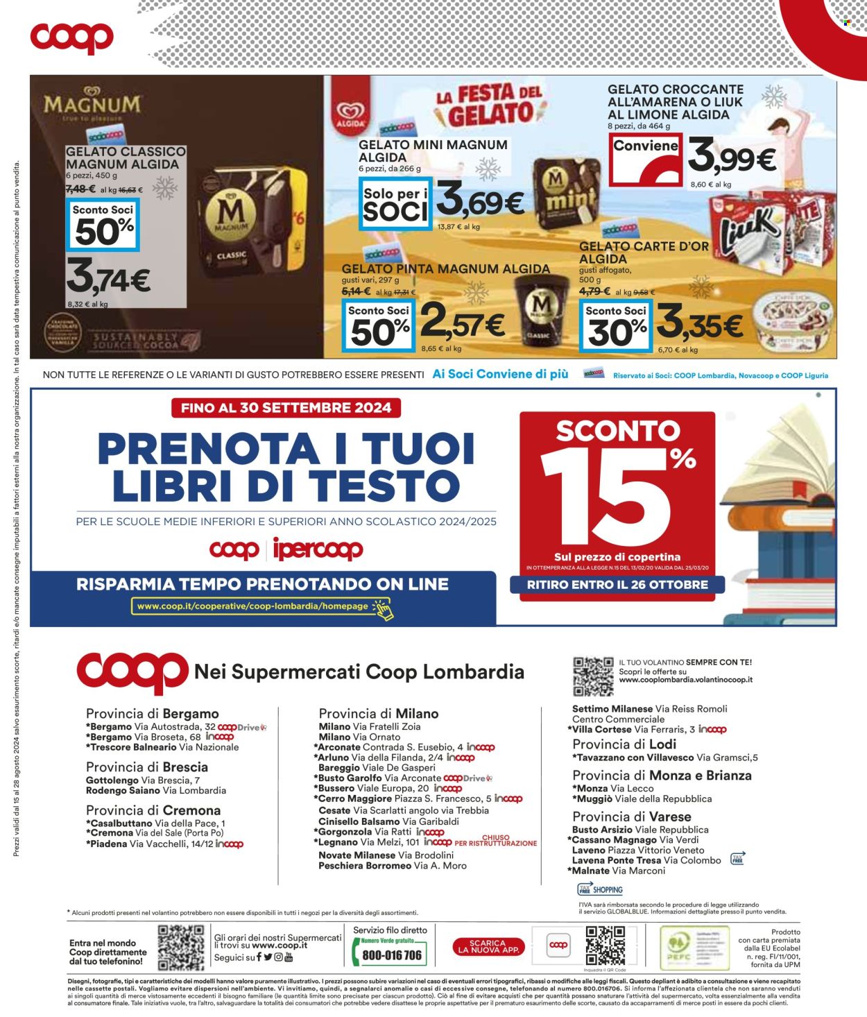 Leták Coop - 15.8.2024 - 28.8.2024. Strana 16