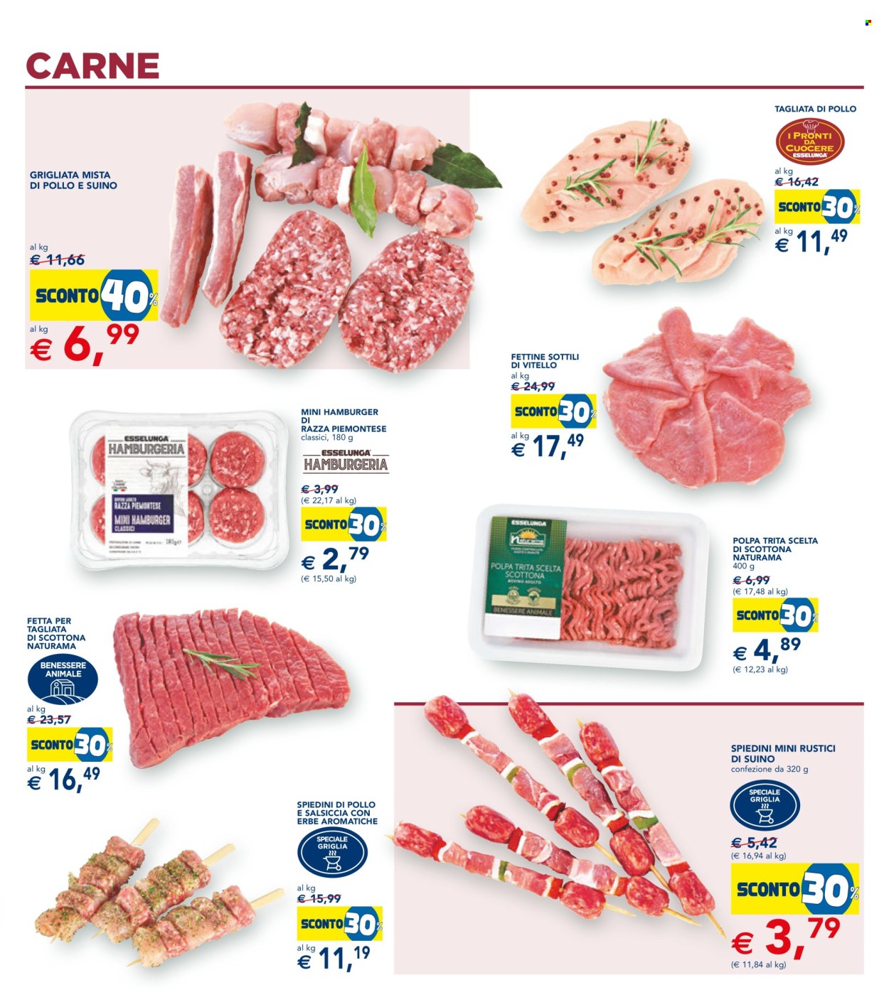 Volantino Esselunga - 16/8/2024 - 28/8/2024. Pagina 10