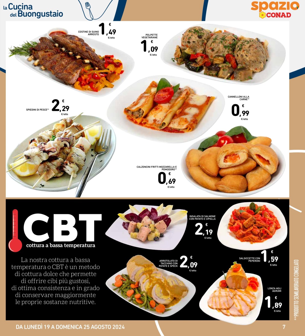 Volantino Spazio Conad - 19/8/2024 - 25/8/2024. Pagina 7