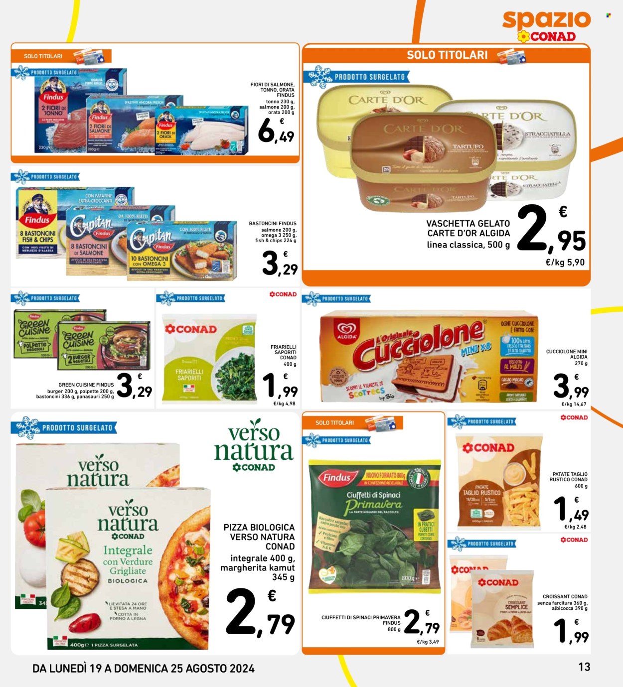 Volantino Spazio Conad - 19/8/2024 - 25/8/2024. Pagina 13