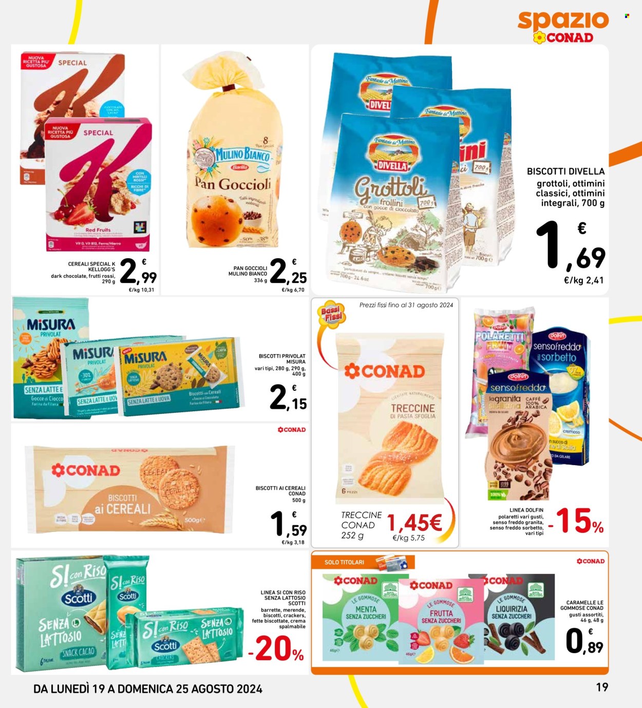 Volantino Spazio Conad - 19/8/2024 - 25/8/2024. Pagina 19