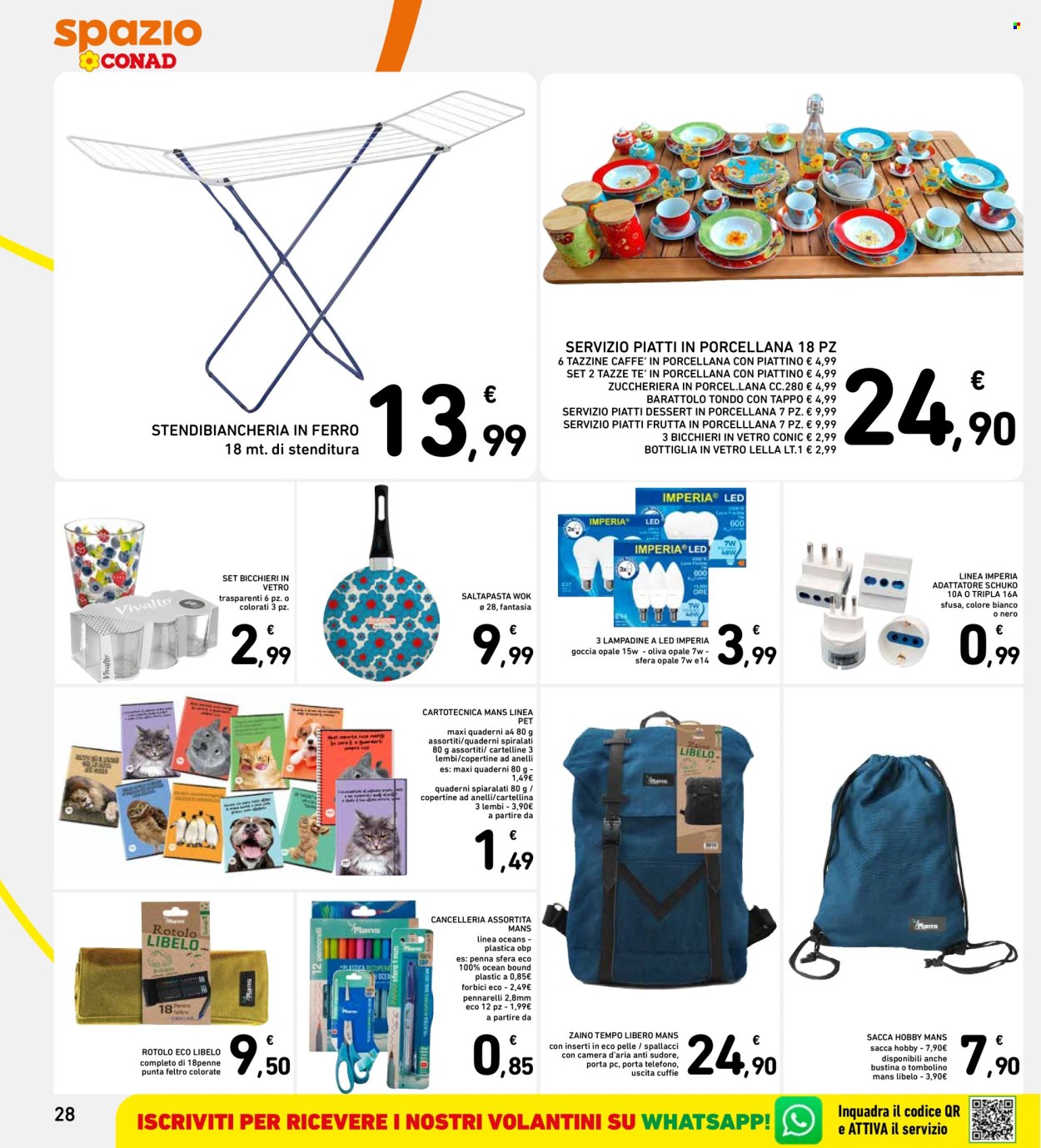Volantino Spazio Conad - 19/8/2024 - 25/8/2024. Pagina 28