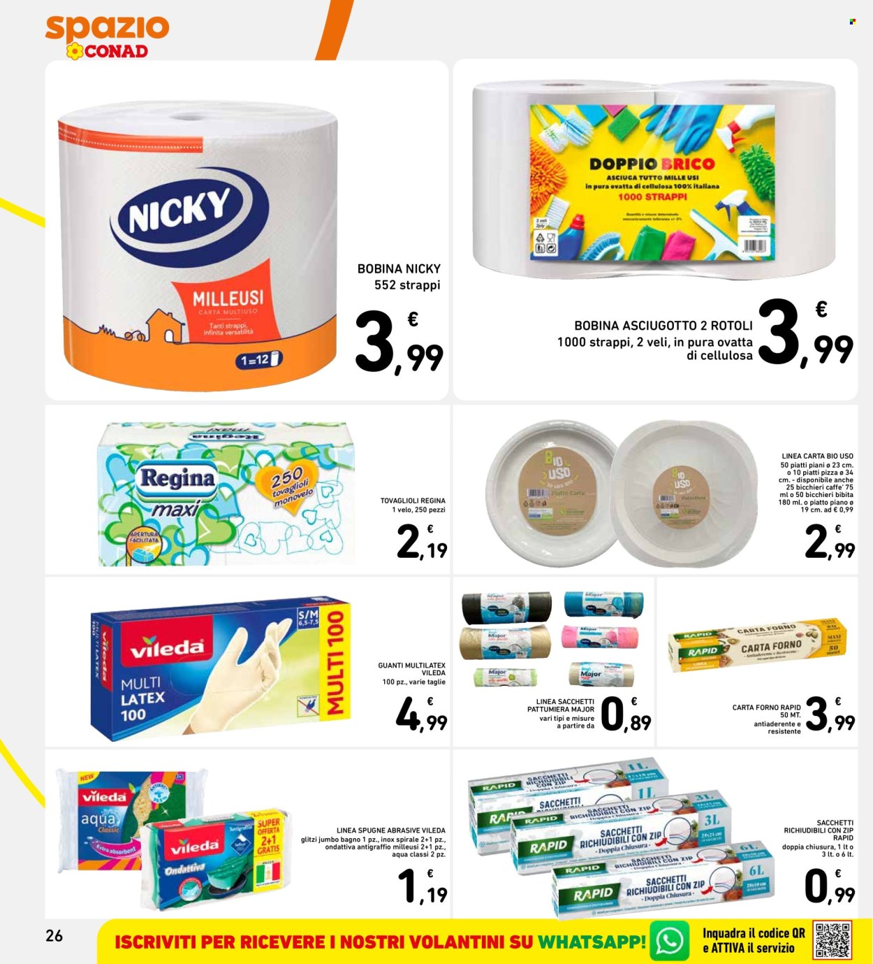 Volantino Spazio Conad - 19/8/2024 - 25/8/2024. Pagina 26