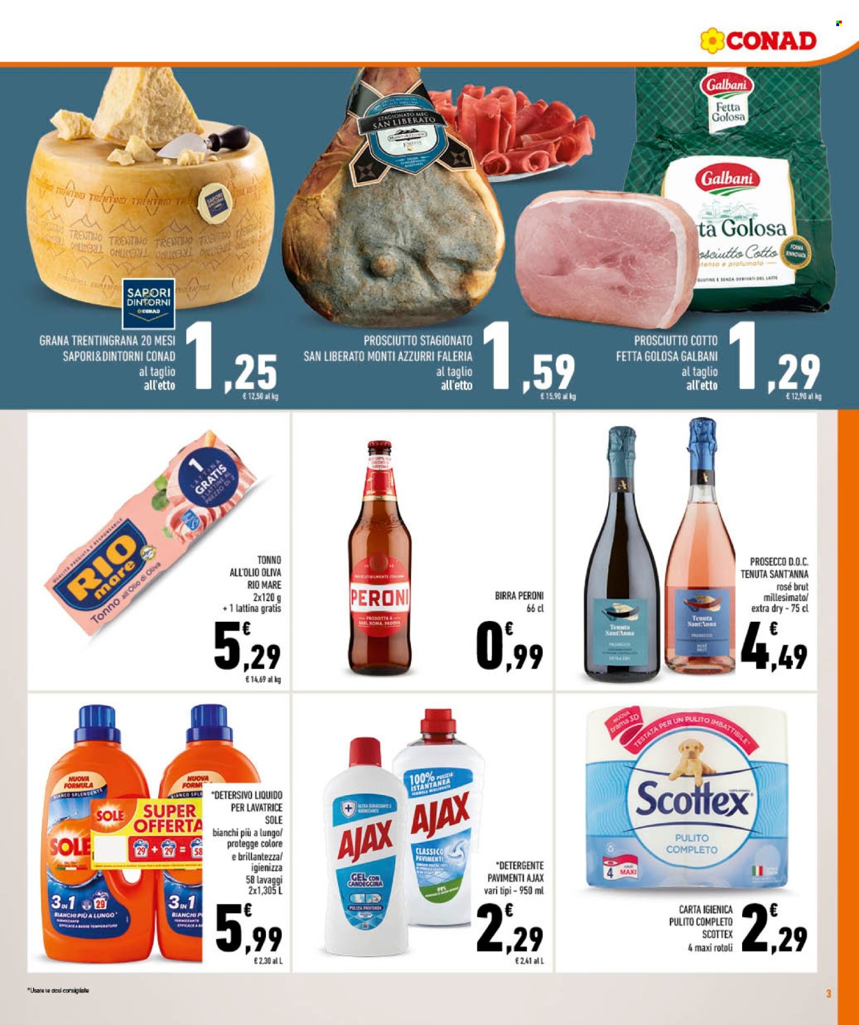 Leták Conad - 16.8.2024 - 20.8.2024. Strana 3