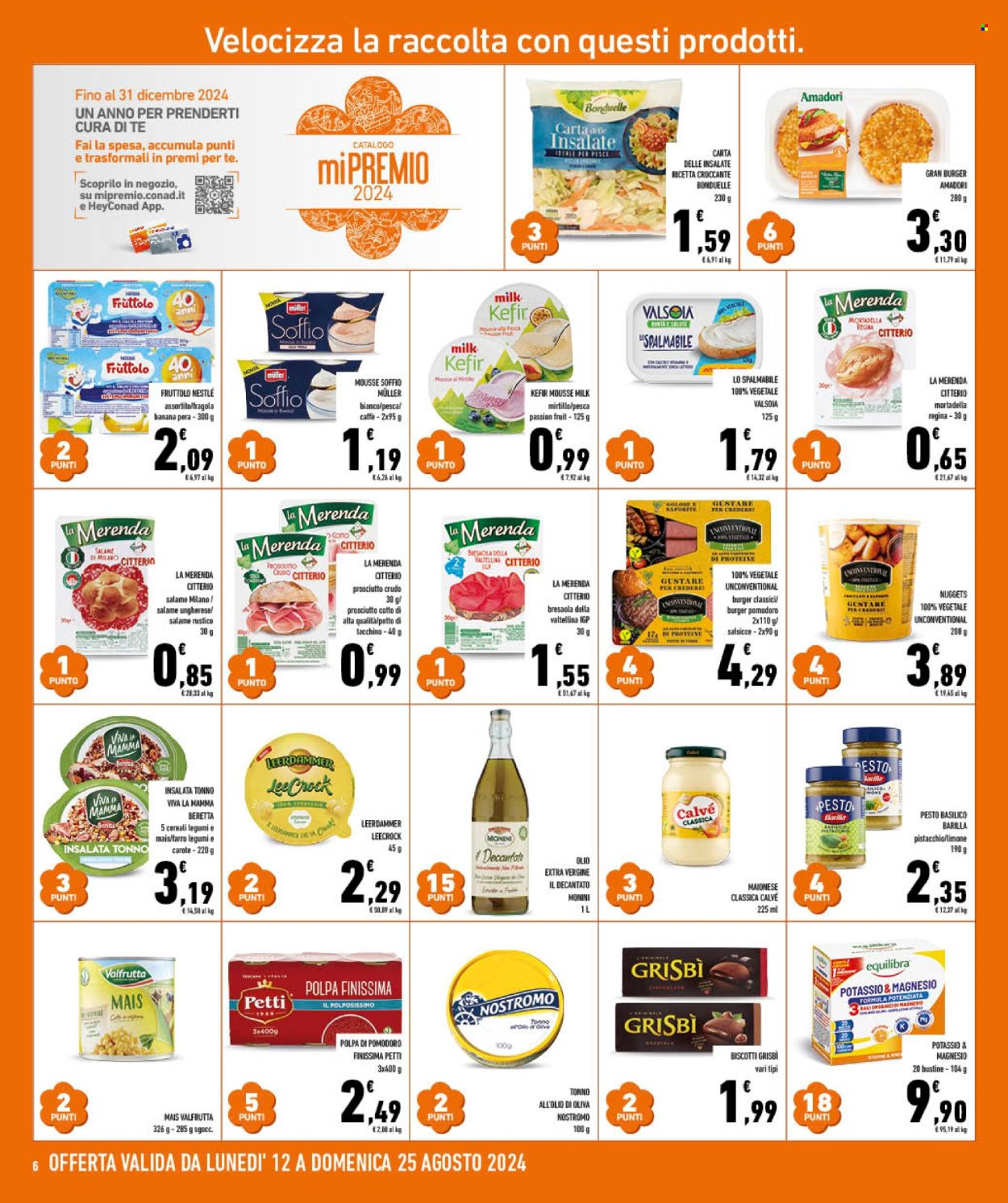 Leták Conad - 16.8.2024 - 20.8.2024. Strana 6