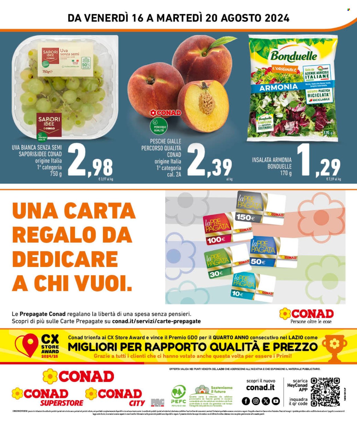 Leták Conad - 16.8.2024 - 20.8.2024. Strana 8