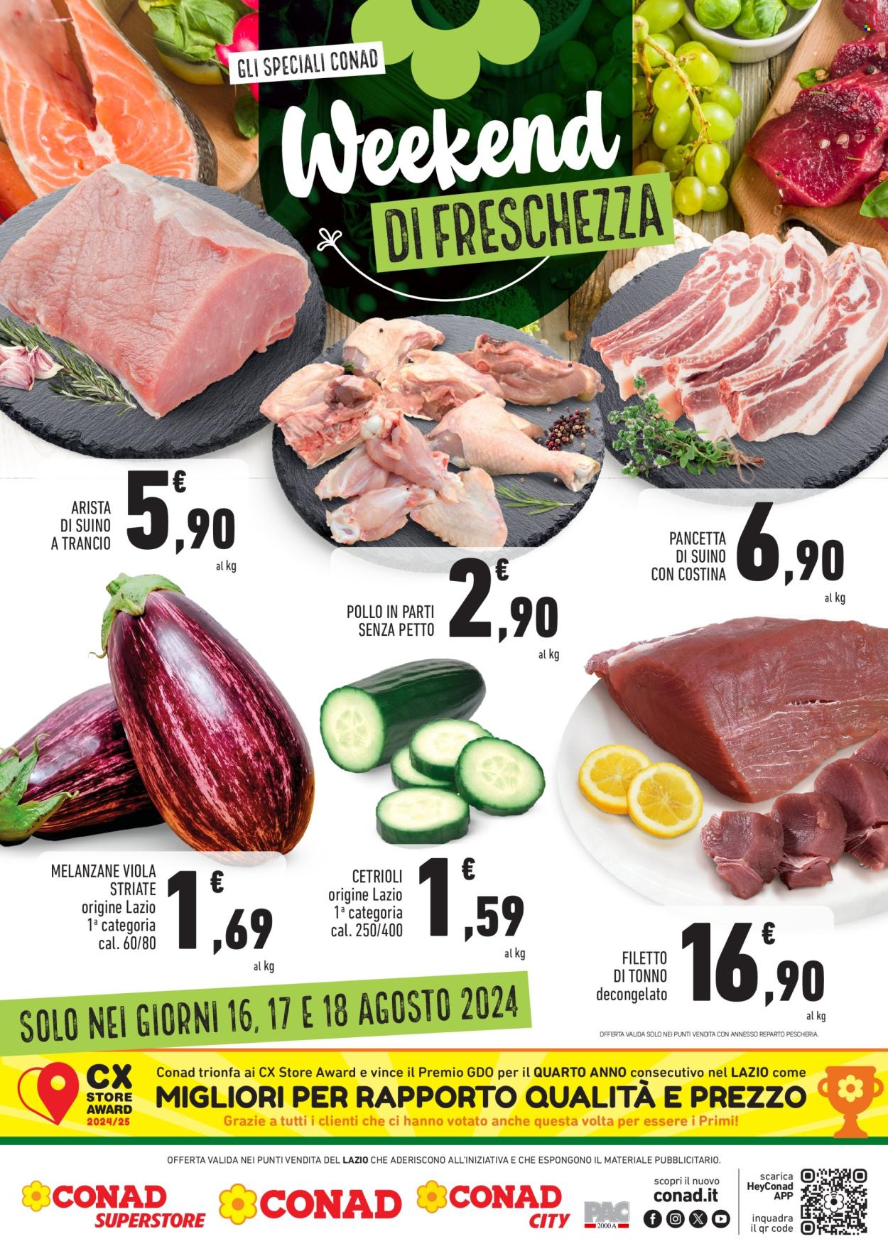 Volantino Conad - 16/8/2024 - 18/8/2024. Pagina 2