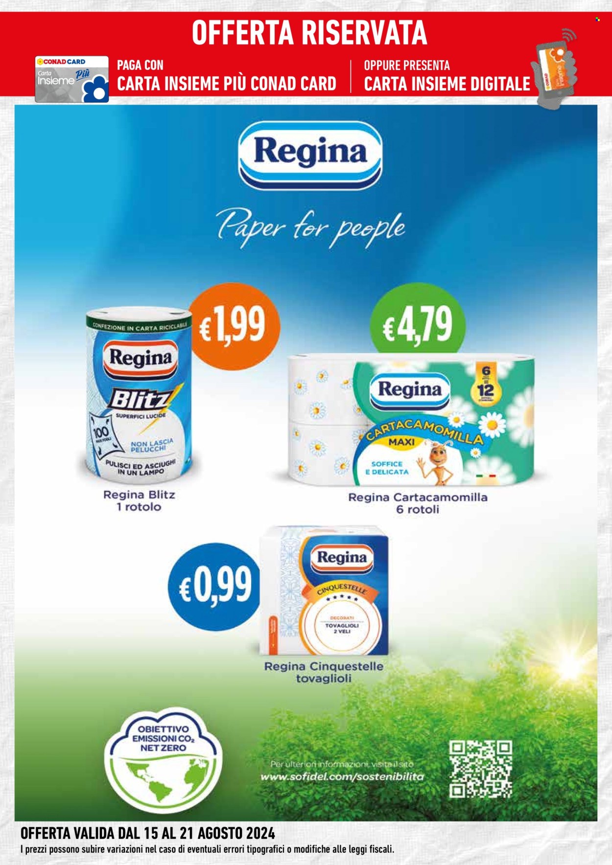 Volantino Conad - 15/8/2024 - 21/8/2024. Pagina 4
