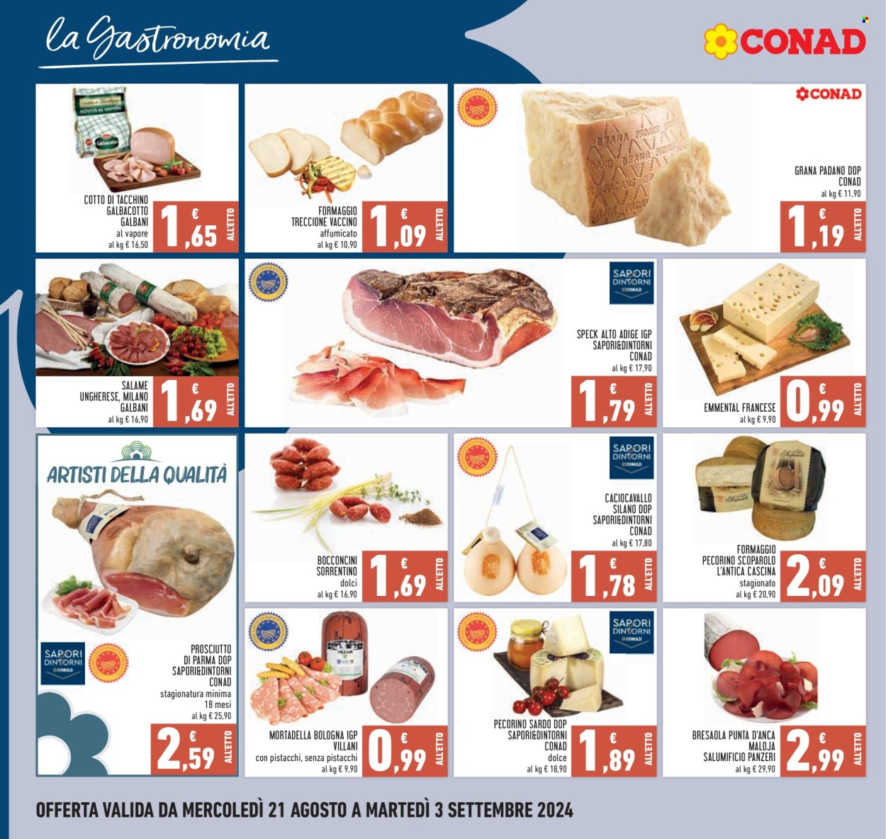 Volantino Conad - 21/8/2024 - 3/9/2024. Pagina 10