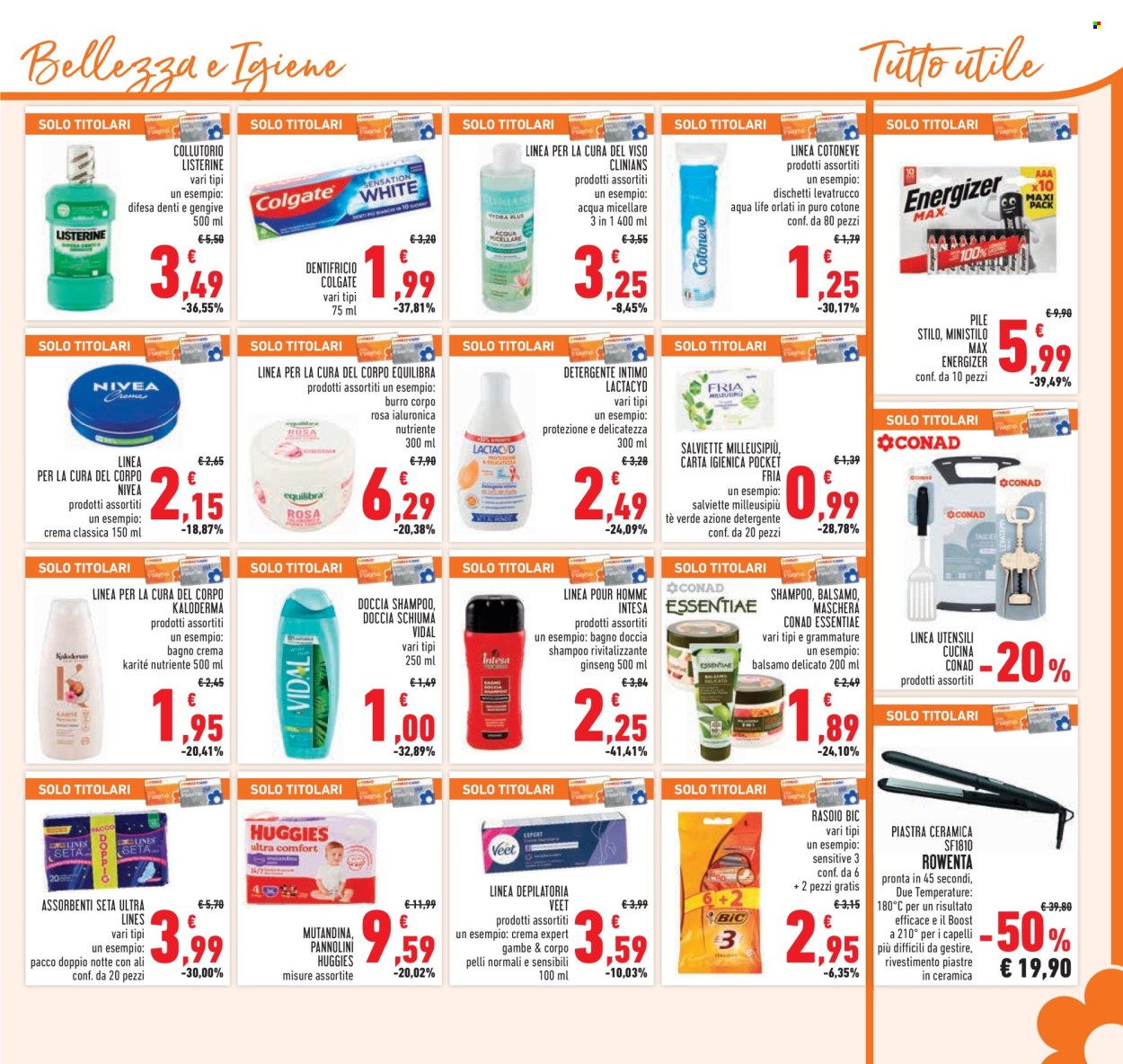Volantino Conad - 21/8/2024 - 3/9/2024. Pagina 21