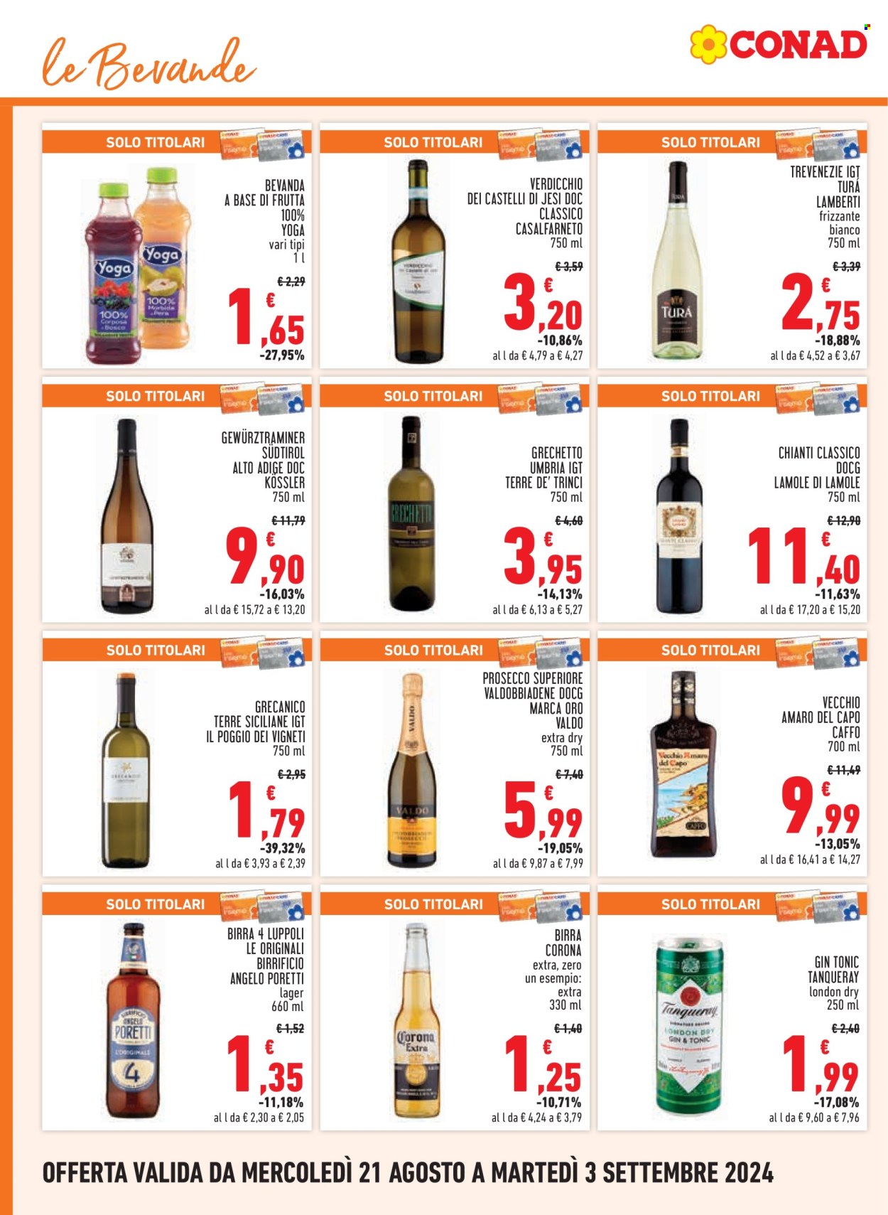 Volantino Conad City - 21/8/2024 - 3/9/2024. Pagina 12