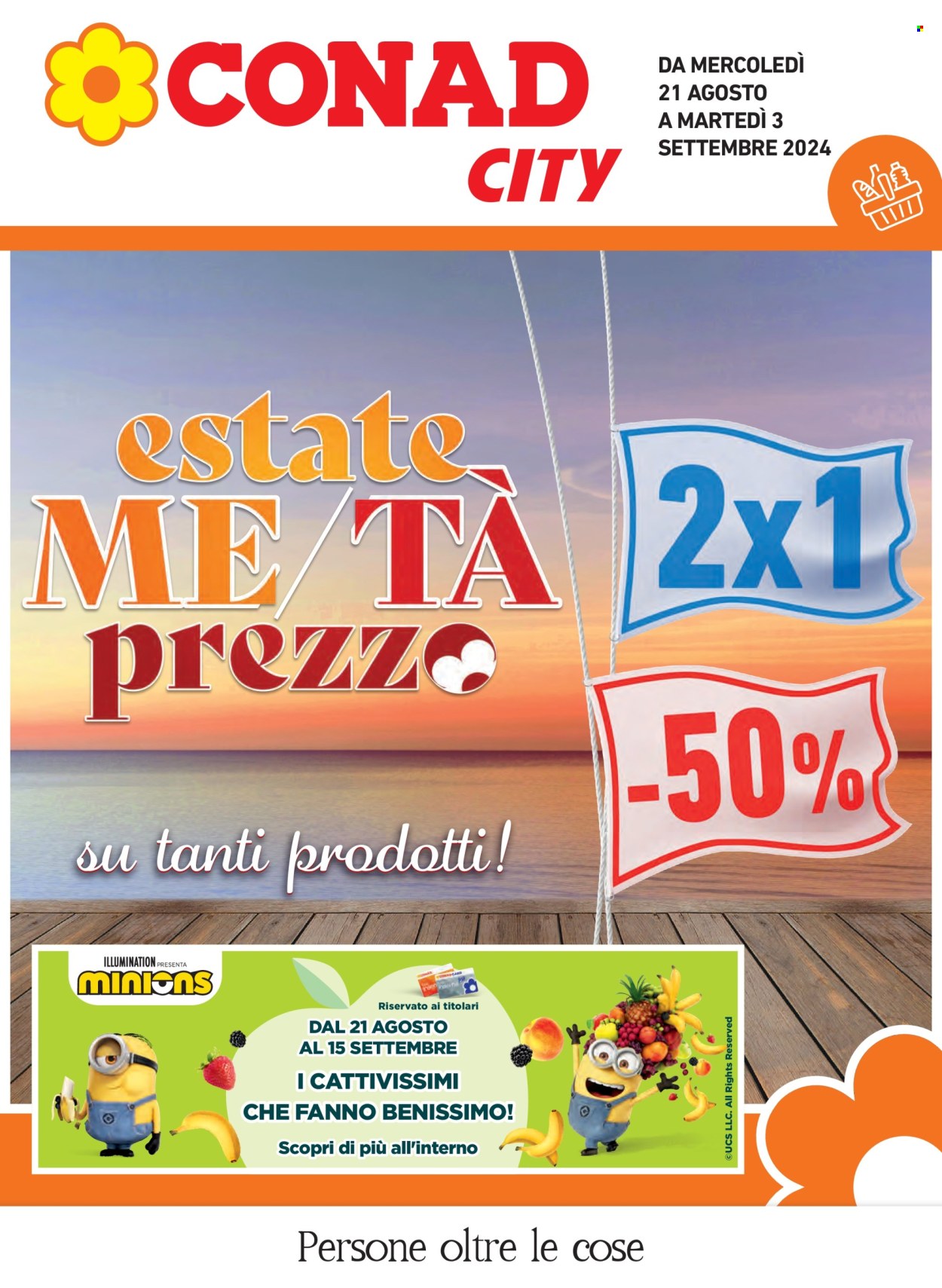 Leták Conad - 21.8.2024 - 3.9.2024. Strana 1