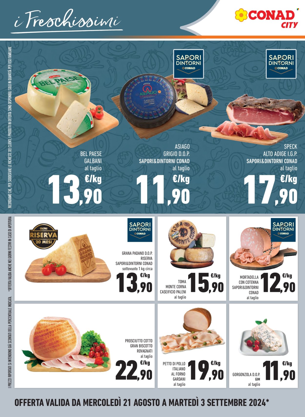 Leták Conad - 21.8.2024 - 3.9.2024. Strana 14