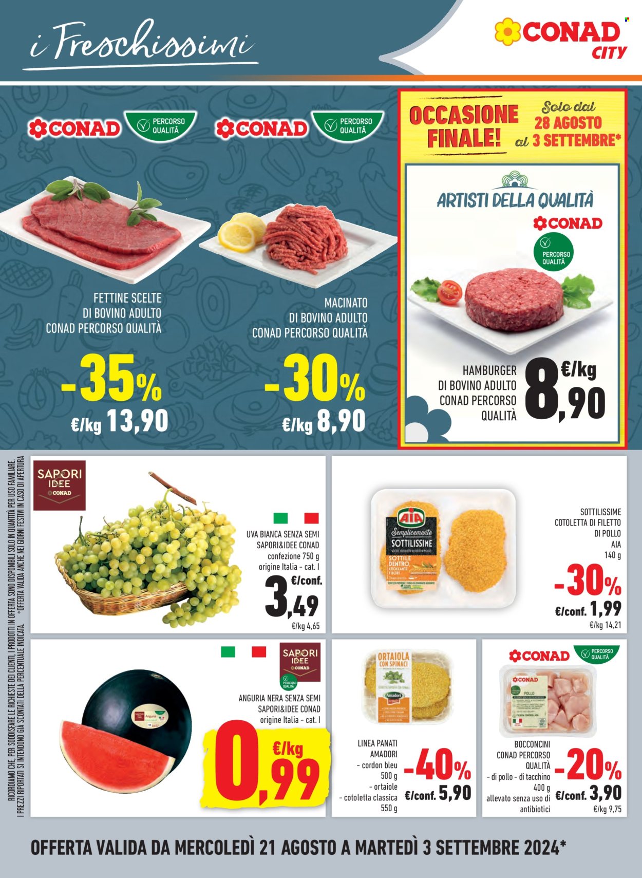Leták Conad - 21.8.2024 - 3.9.2024. Strana 16