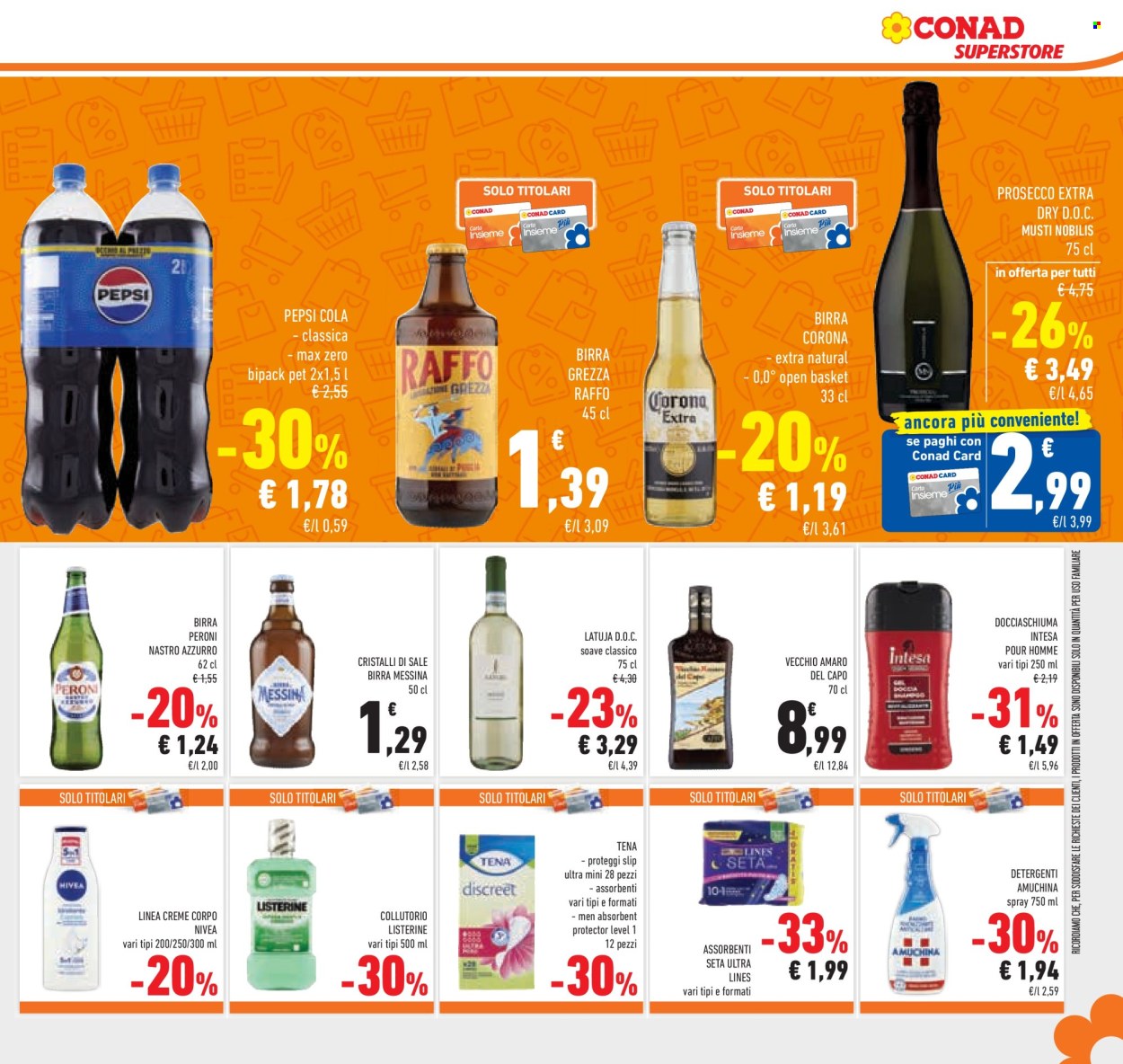 Volantino Conad Superstore - 21/8/2024 - 3/9/2024. Pagina 13
