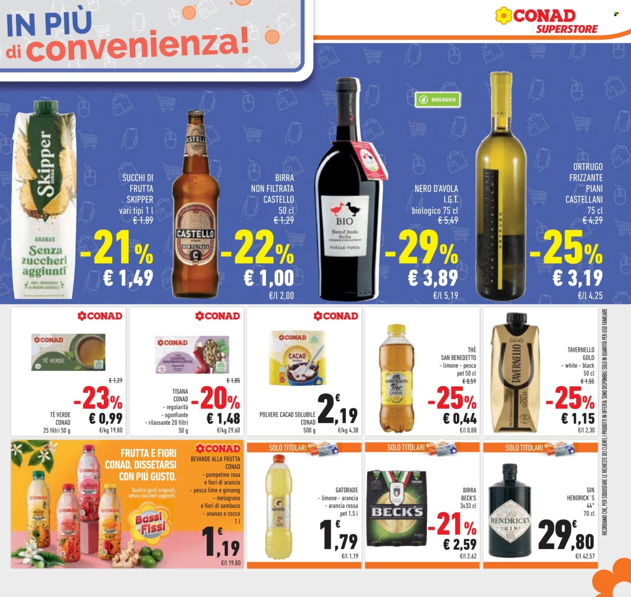 Volantino Conad Superstore - 21/8/2024 - 3/9/2024. Pagina 21
