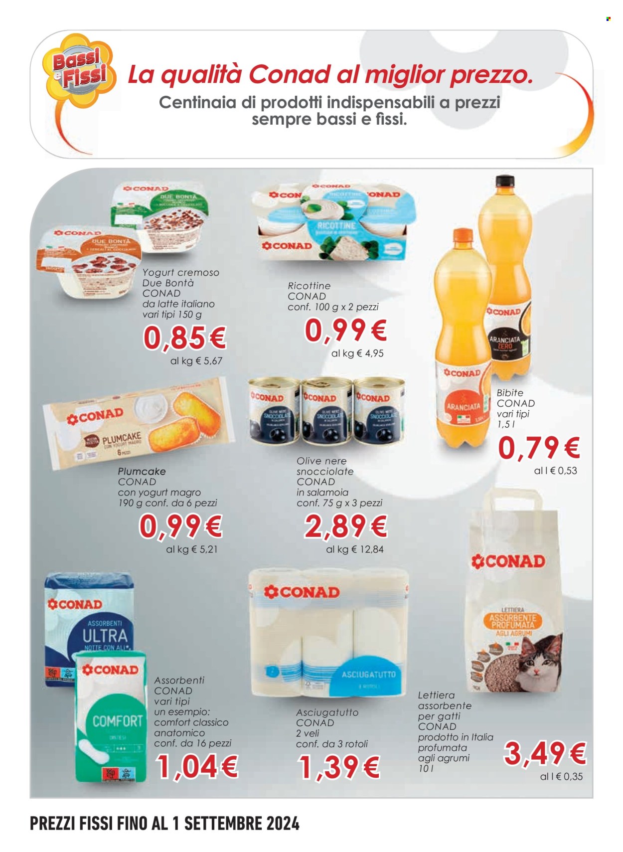 Volantino Margherita Conad - 21/8/2024 - 3/9/2024. Pagina 5
