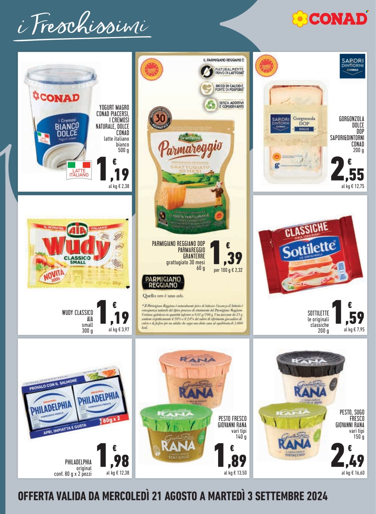 Volantino Margherita Conad - 21/8/2024 - 3/9/2024. Pagina 6