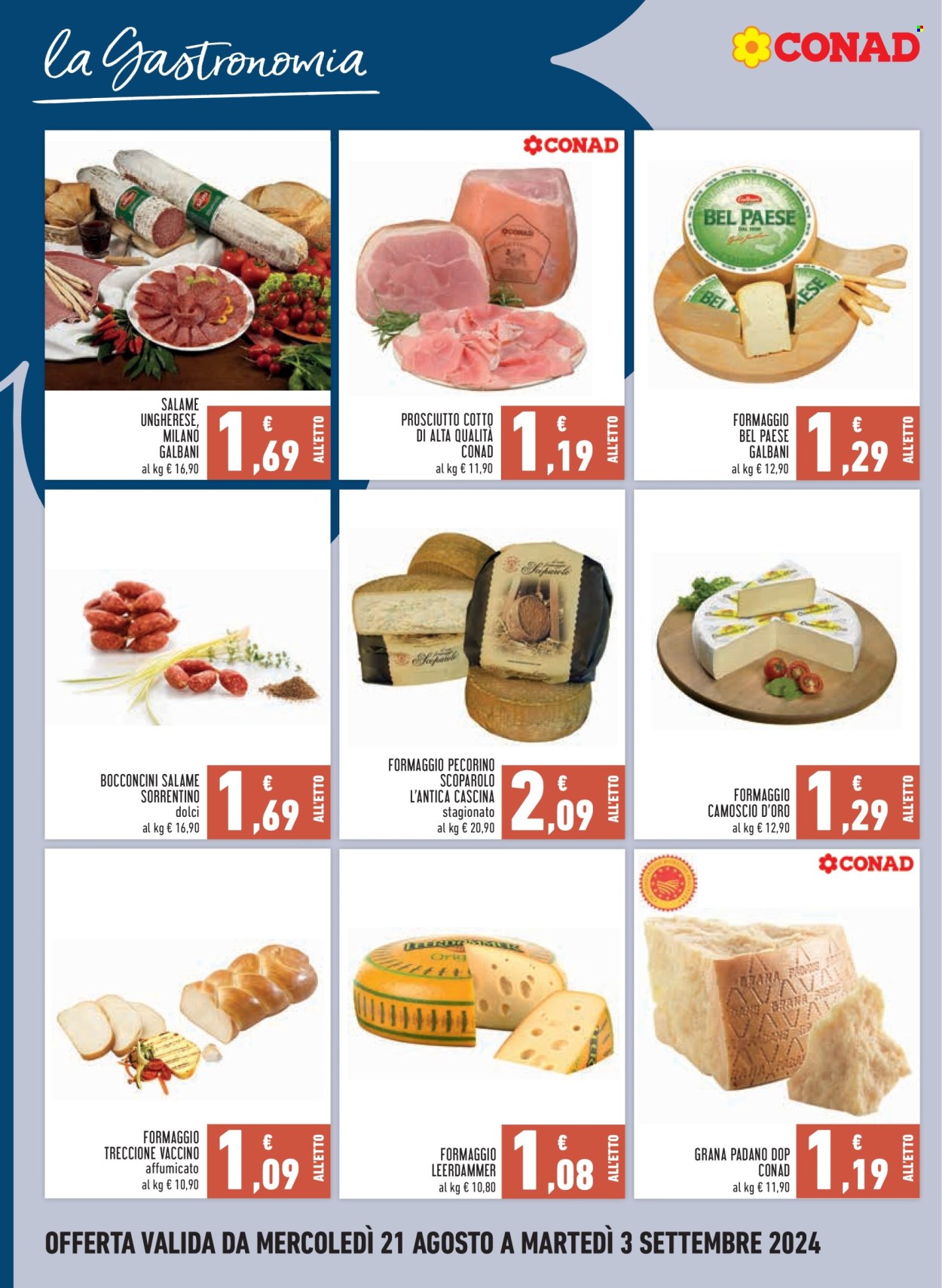 Leták Margherita Conad - 21.8.2024 - 3.9.2024. Strana 8