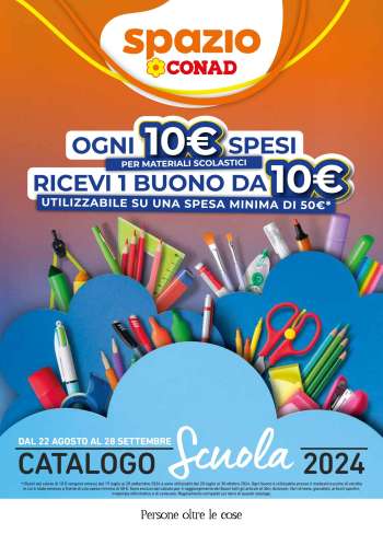 Volantino Spazio Conad - 22/8/2024 - 28/9/2024.