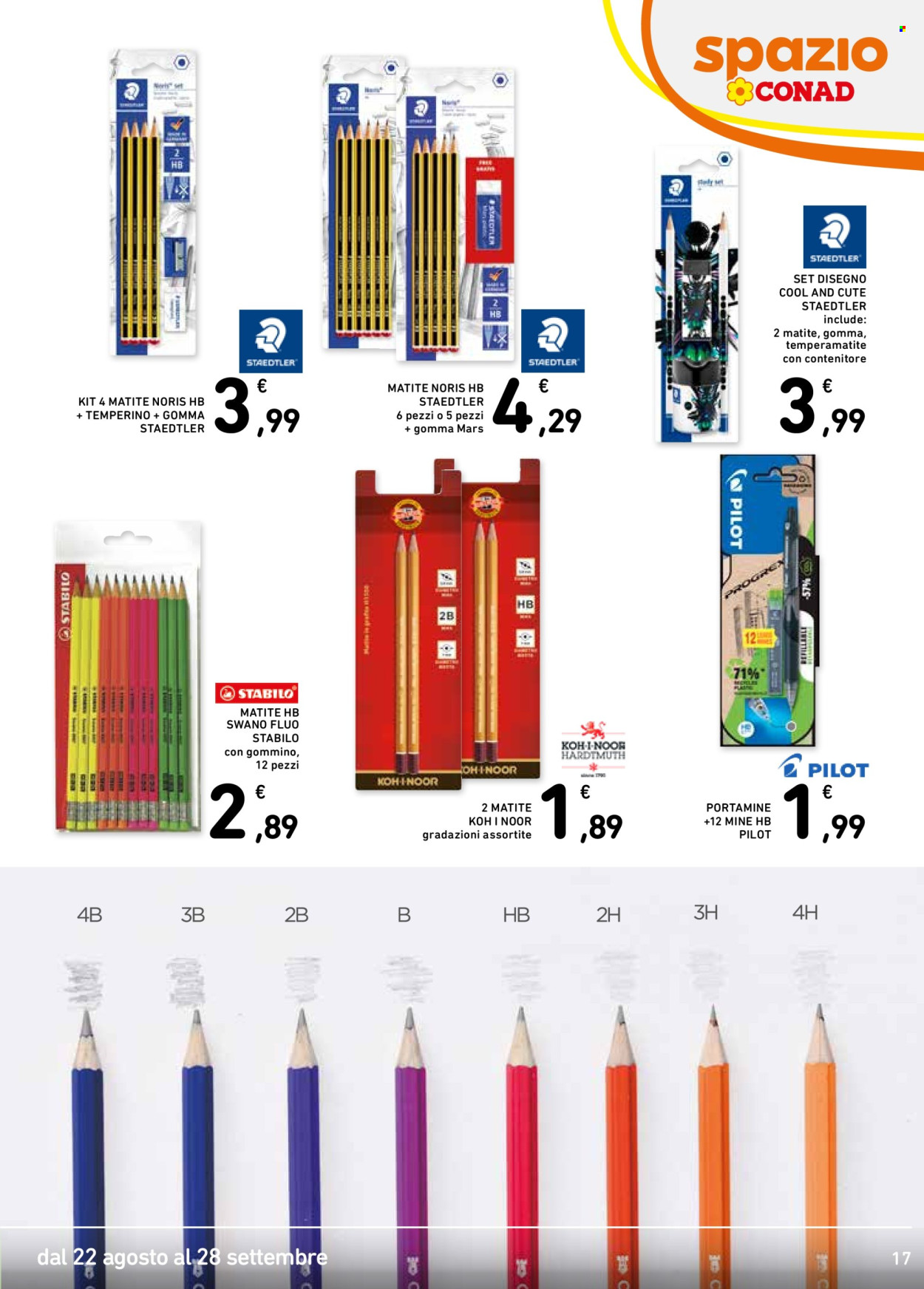Volantino Spazio Conad - 22/8/2024 - 28/9/2024. Pagina 17