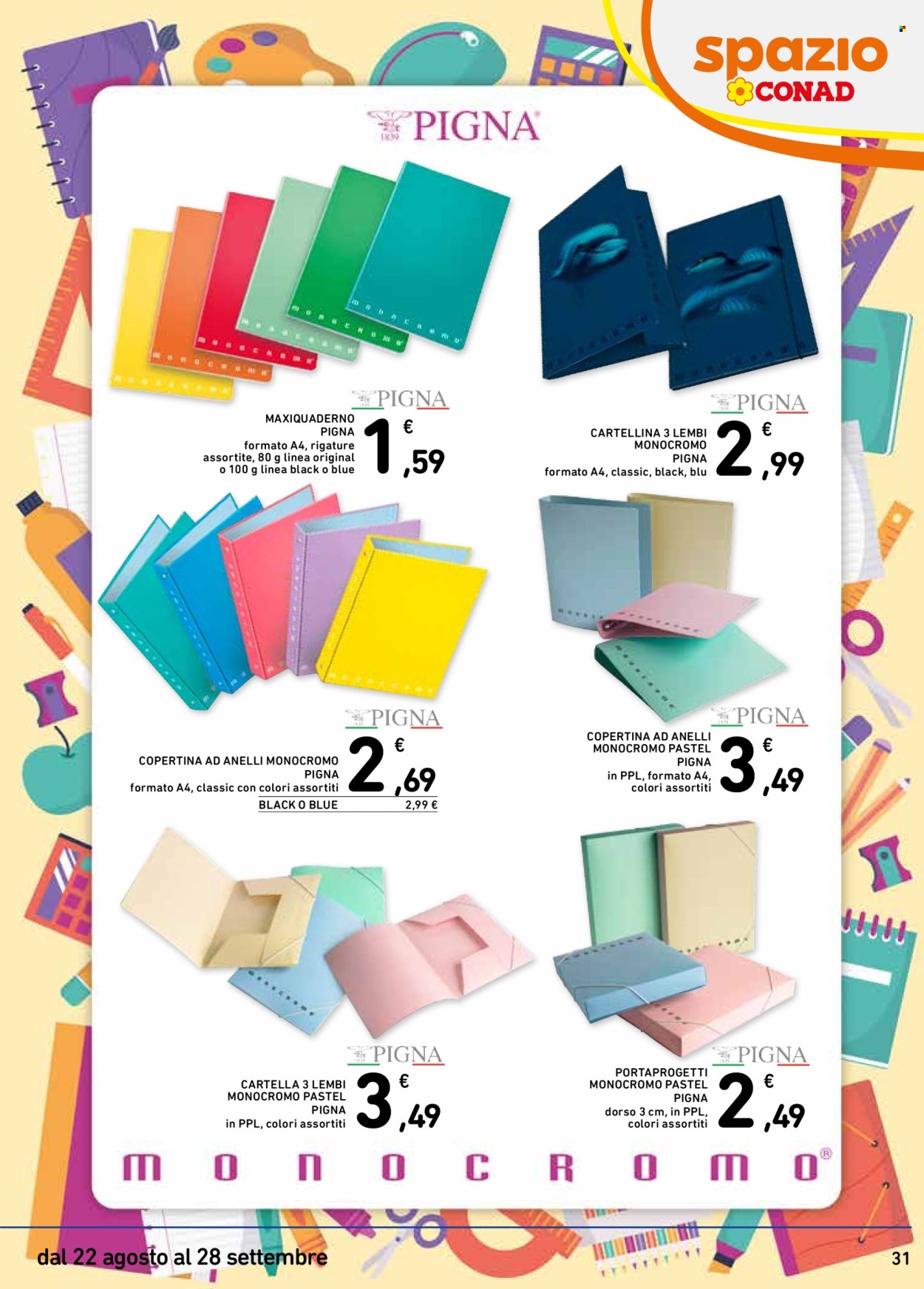 Volantino Spazio Conad - 22/8/2024 - 28/9/2024. Pagina 31