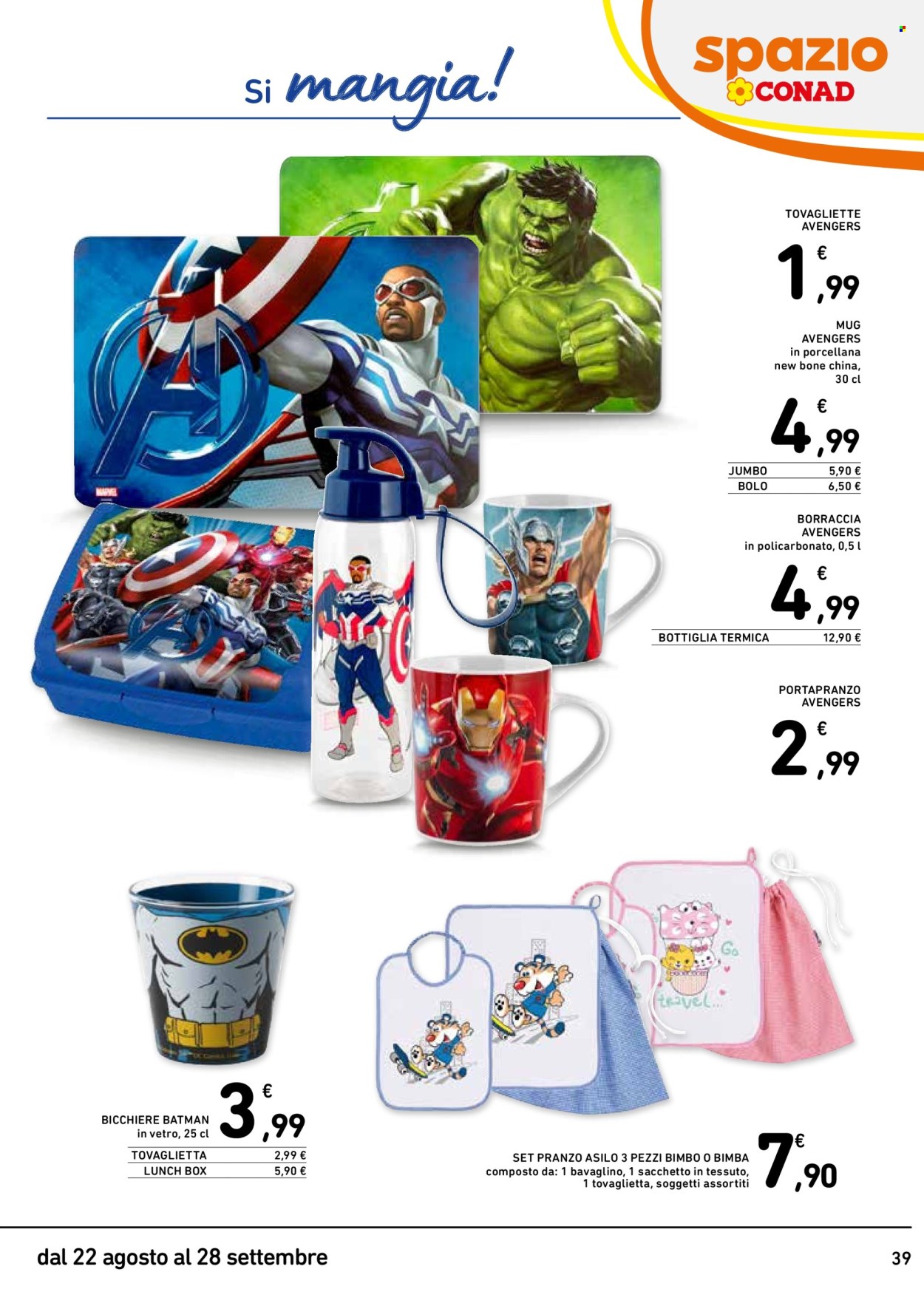 Volantino Spazio Conad - 22/8/2024 - 28/9/2024. Pagina 39