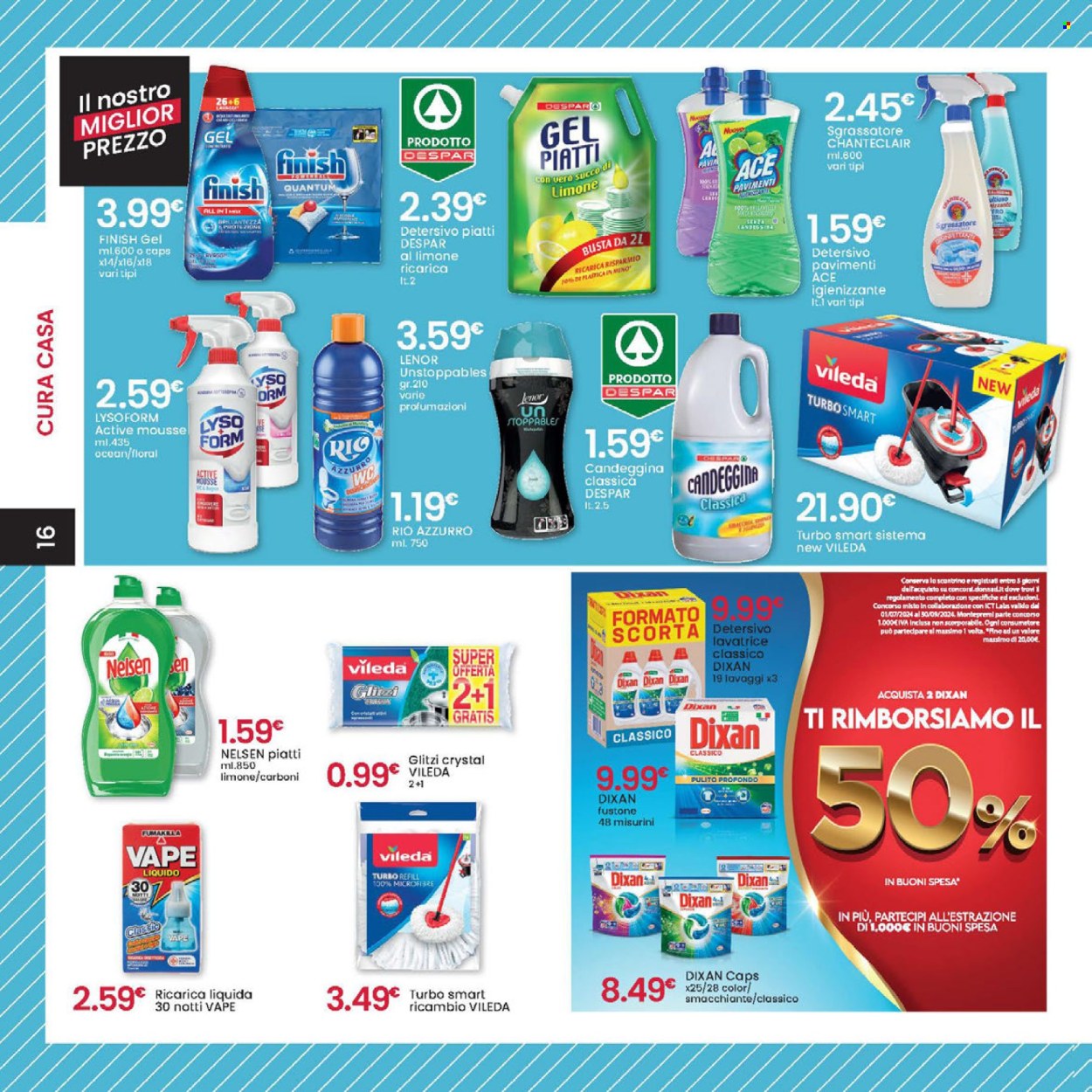 Volantino Eurospar - 16/8/2024 - 25/8/2024. Pagina 16