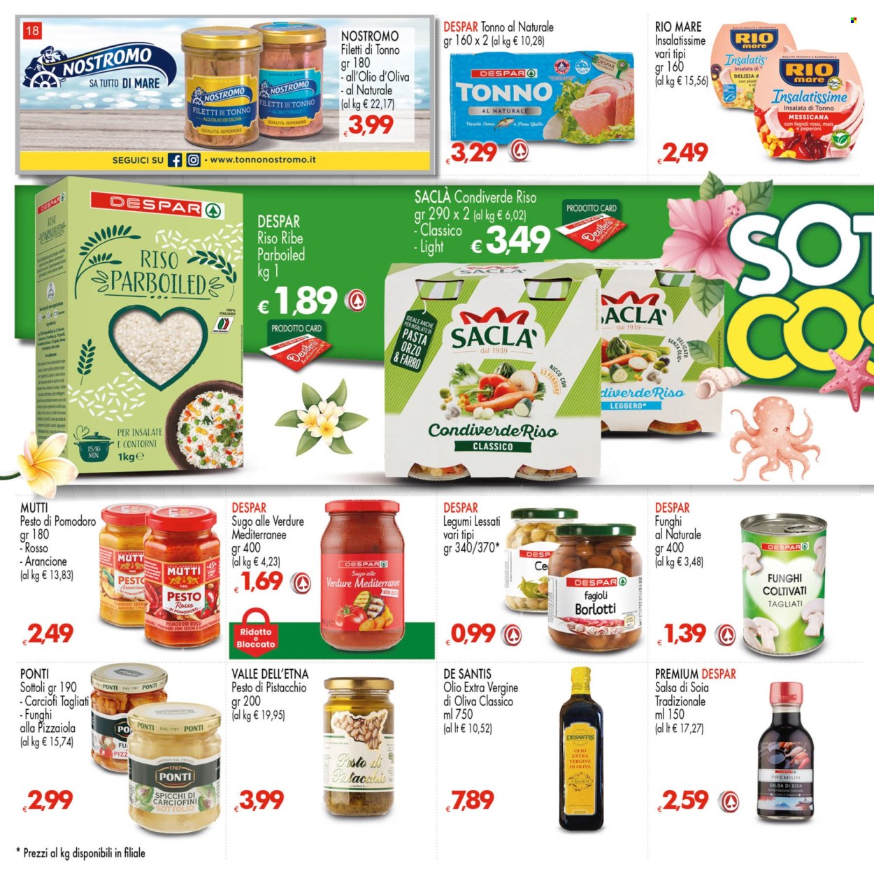 Volantino Eurospar - 16/8/2024 - 28/8/2024. Pagina 18