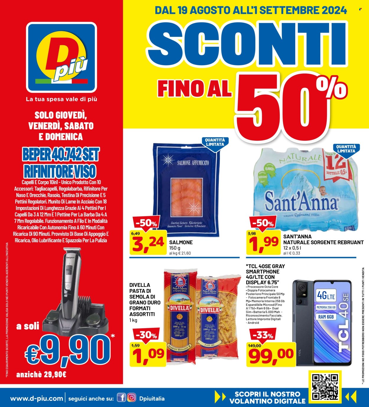 Volantino Dpiù - 19/8/2024 - 1/9/2024. Pagina 1