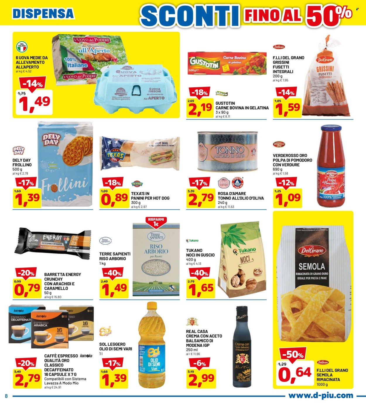 Volantino Dpiù - 19/8/2024 - 1/9/2024. Pagina 8