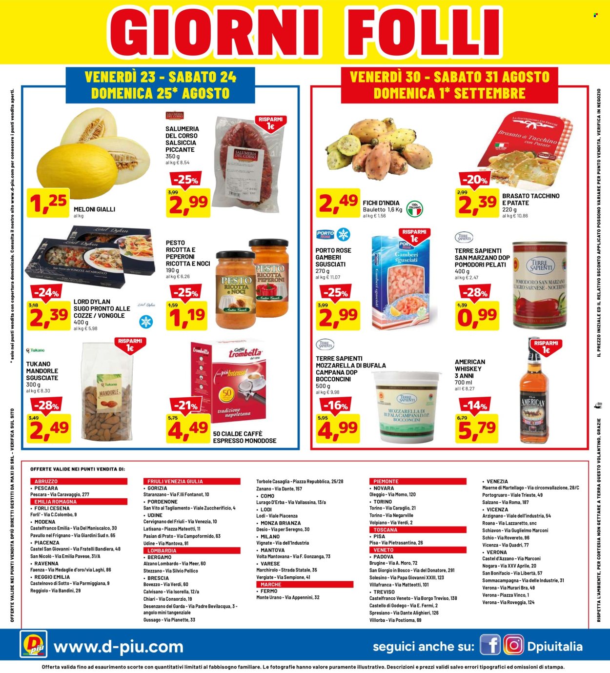 Volantino Dpiù - 19/8/2024 - 1/9/2024. Pagina 20